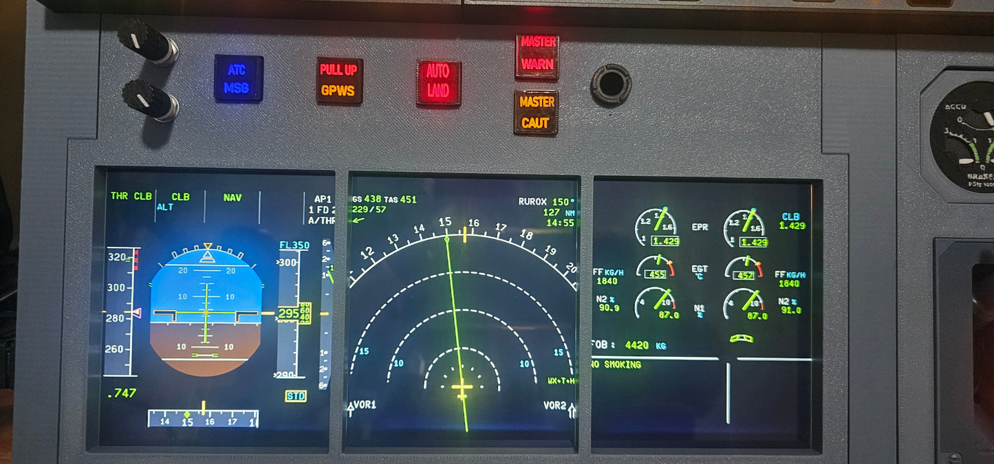 A320 Desktop Unit Captain Side